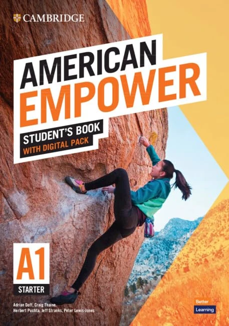 American Empower Starter/A1 Student’s Book with Digital Pack (Cambridge English Empower)