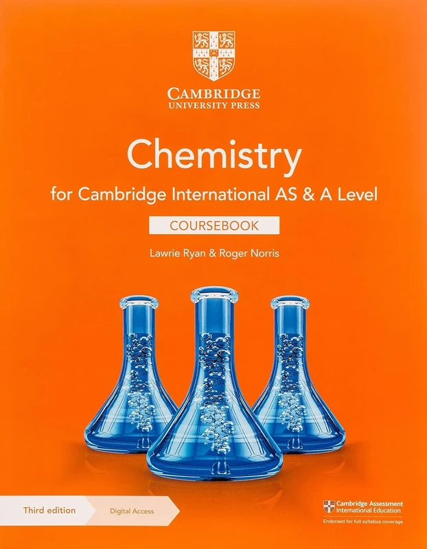 Cambridge International AS & A Level Chemistry Coursebook with Digital Access (2 Years)