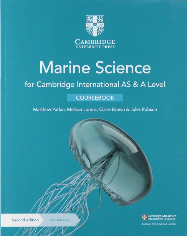 Cambridge International AS & A Level Marine Science Coursebook with Digital Access (2 Years)