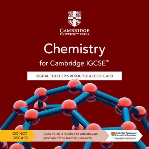 Cambridge IGCSE™ Chemistry Digital Teacher's Resource Access Card (Cambridge International IGCSE)