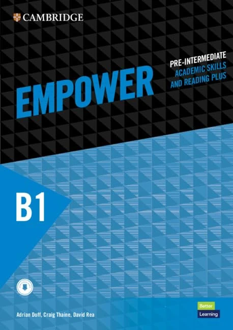 Empower Pre-intermediate/B1 Student's Book with Digital Pack, Academic Skills and Reading Plus (Cambridge English Empower)
