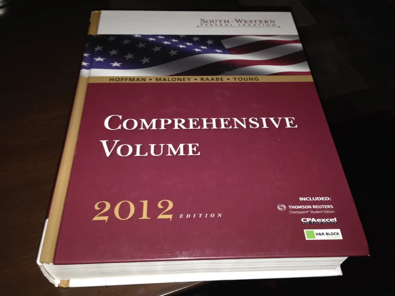 South-Western Federal Taxation 2012: Comprehensive (with H&r Block @ Home Tax Preparation Software, RIA Checkpoint 6-Month Printed Access Card for 2012 Tax Titles, CPA Excel )