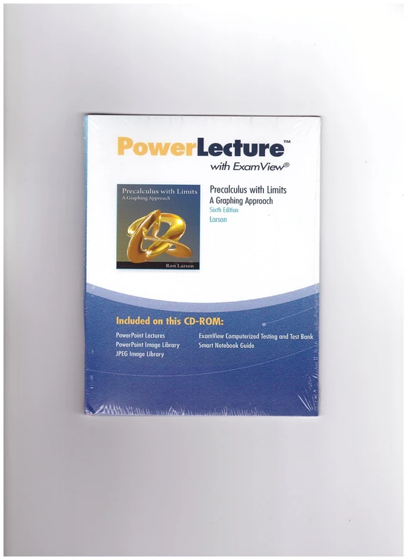 Precalculus with Limits: A Graphing Approach, 6th: PowerLecture CDROM (High School Version)