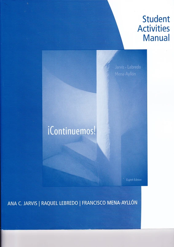 Student Activities Manual for Jarvis/Lebredo/Mena-Ayll³n's ¡Continuemos! - Image 1