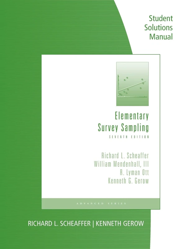 Student Solutions Manual for Elementary Survey Sampling