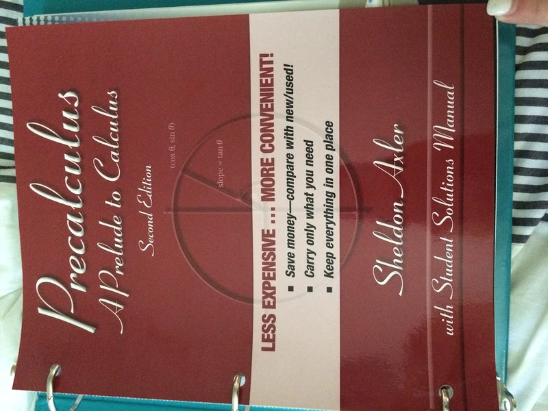 Precalculus, Binder Ready Version: A Prelude to Calculus (Delisted)