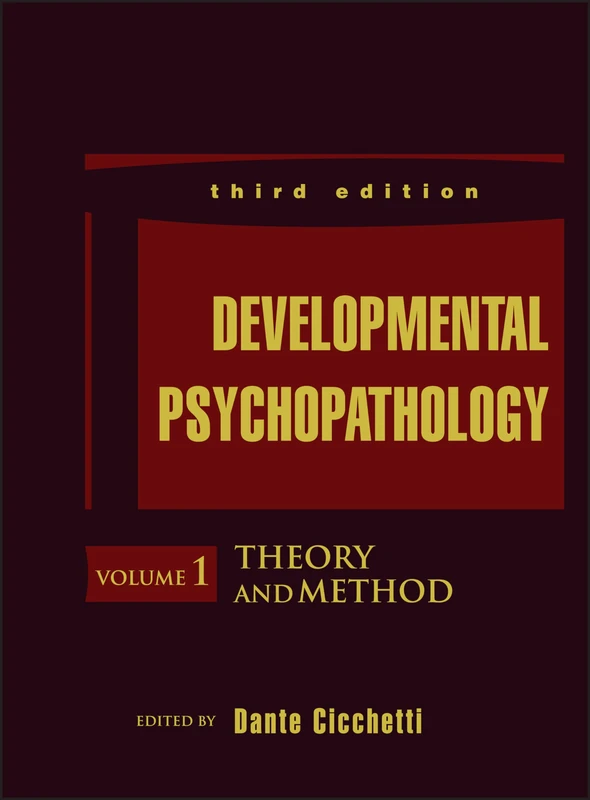 Developmental Psychopathology, Theory and Method: 1