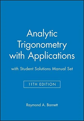 Wiley Analytic Trigonometry with Applications 11e Set
