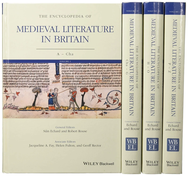 The Encyclopedia of Medieval Literature in Britain, 4 Volume Set (Wiley-Blackwell Encyclopedia of Literature)
