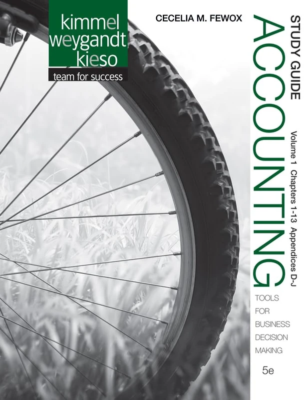 Study Guide Volume 1 (Chapters 1–13) to accompany Accounting: Tools for Business Decision Makers, 5e (Delisted)