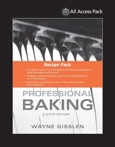 All Access Pack Recipes to Accompany Professional Baking