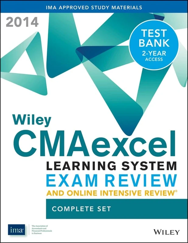 Wiley CMAexcel Learning System Exam Review and Online Intensive Review 2014 + Test Bank Complete Set