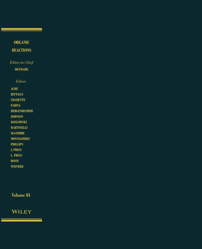 Organic Reactions, Volume 84 - Image 1