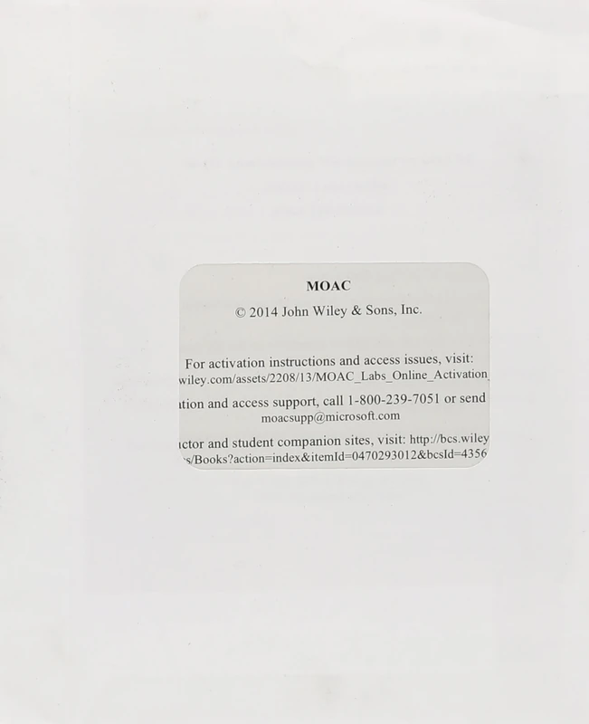 70-411 Administering Windows Server 2012 R2 MLO Registration Card