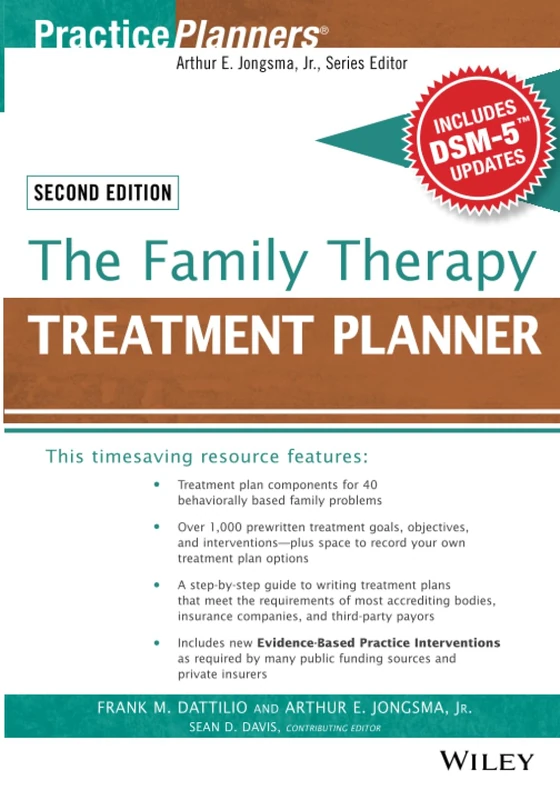The Family Therapy Treatment Planner, with DSM-5 Updates, 2nd Edition (PracticePlanners)