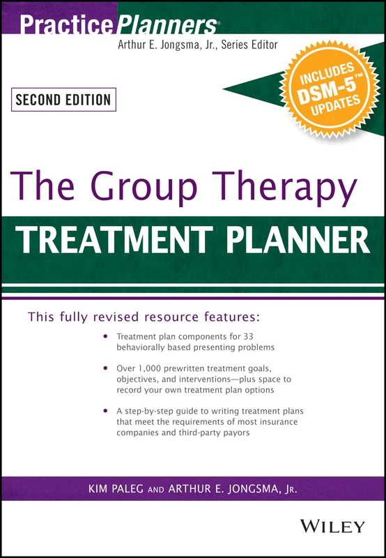 The Group Therapy Treatment Planner, with DSM-5 Updates (PracticePlanners)