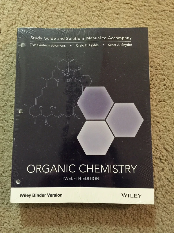Organic Chemistry, 12e Binder Ready Version Study Guide & Student Solutions Manual