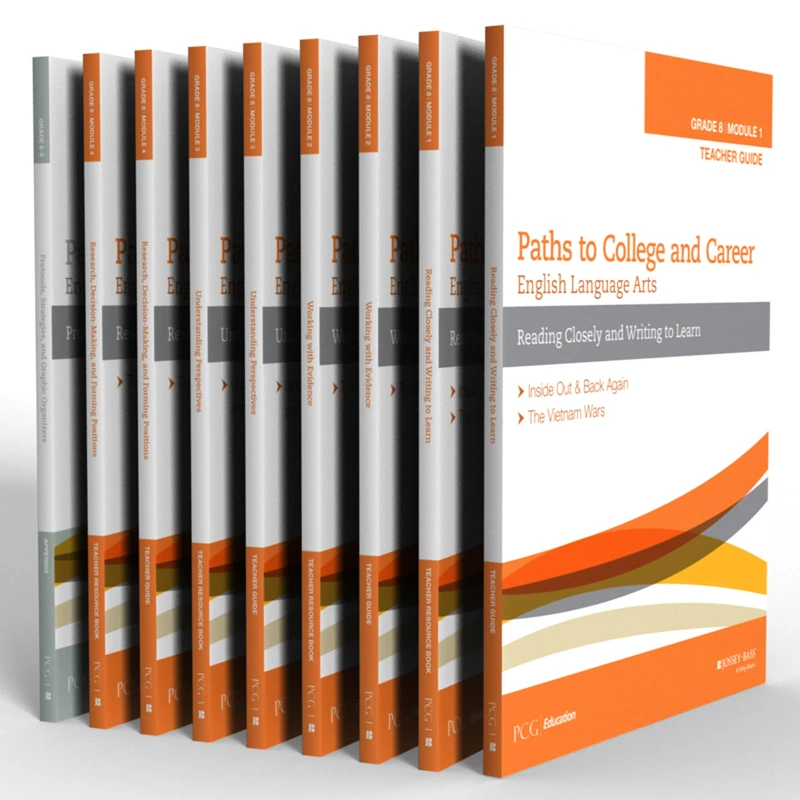 English Language Arts, Teacher's Grade 8 Bundle (Paths to College and Career)