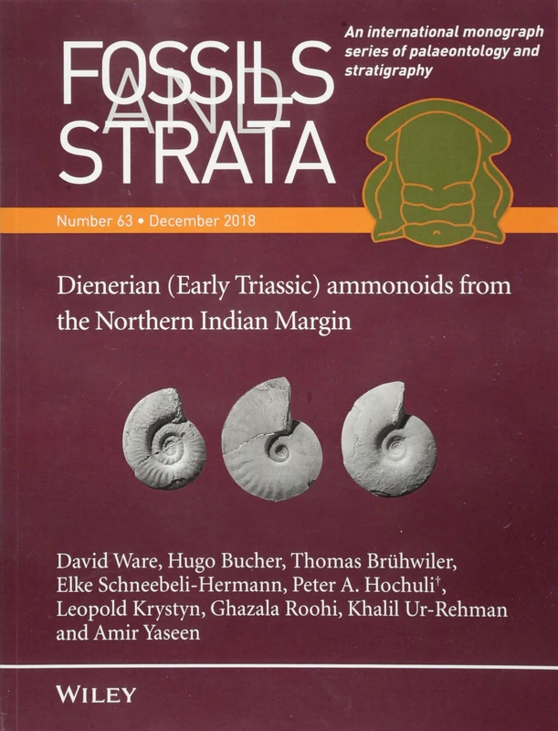 Dienerian (Early Triassic) ammonoids from the Northern Indian Margin (Fossils and Strata Monograph Series) - Image 1