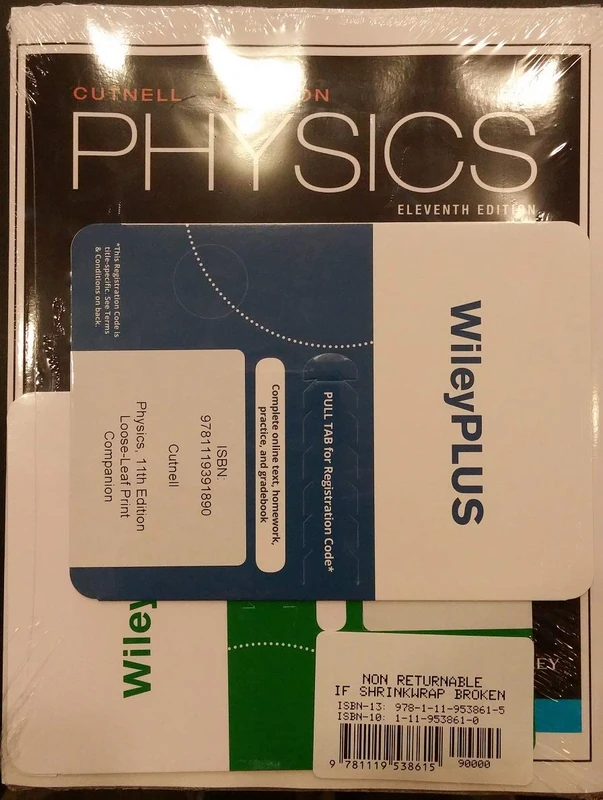 VA Tech Physics, 11e Print Companion WPC EPUB set