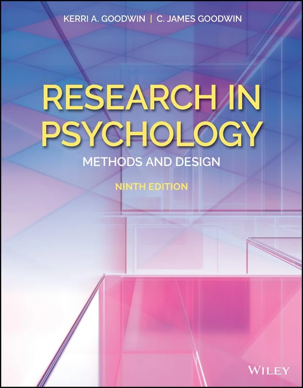 Research in Psychology, with eBook Access Code: Methods and Design
