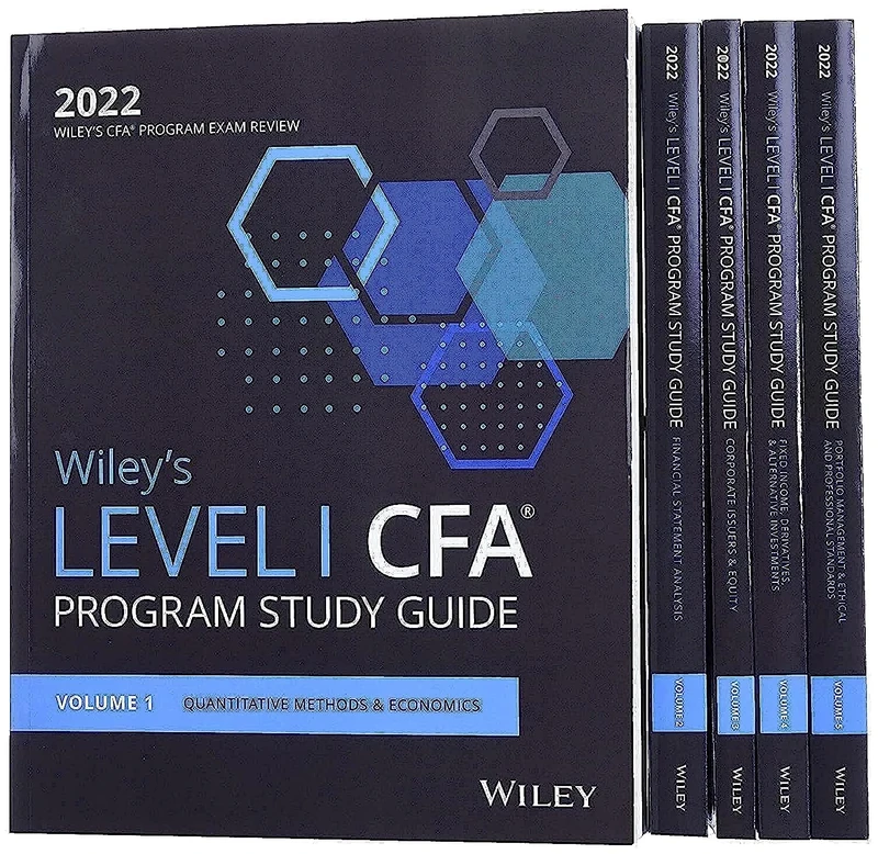 Wiley's Level I CFA Program Study Guide 2022: Complete Set