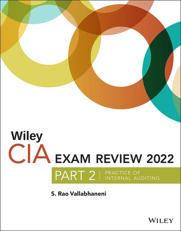 Wiley CIA 2022 Exam Review, Part 2: Practice of Internal Auditing (Wiley CIA Exam Review Series) - Image 1