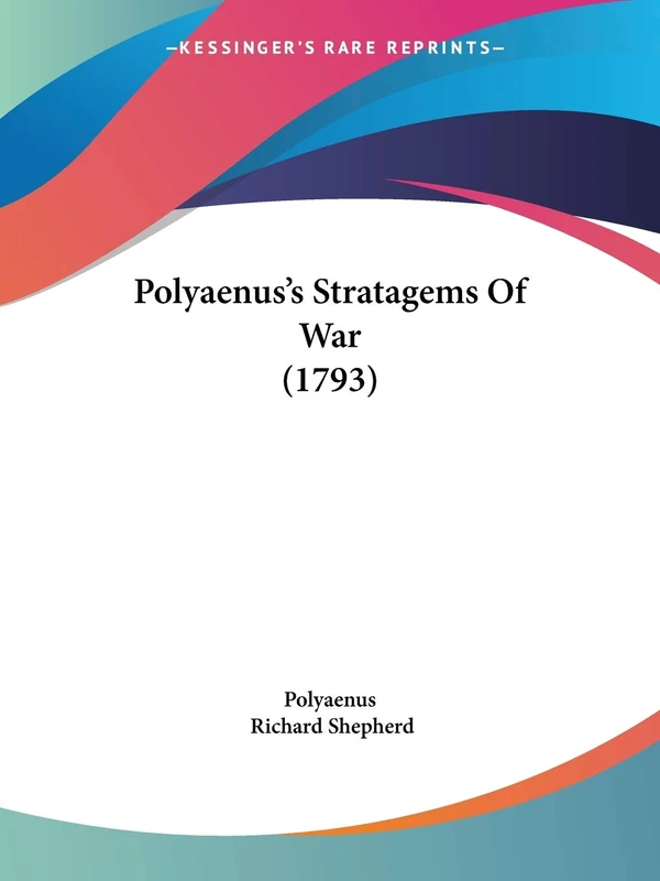 Polyaenus's Stratagems Of War (1793) - Image 1