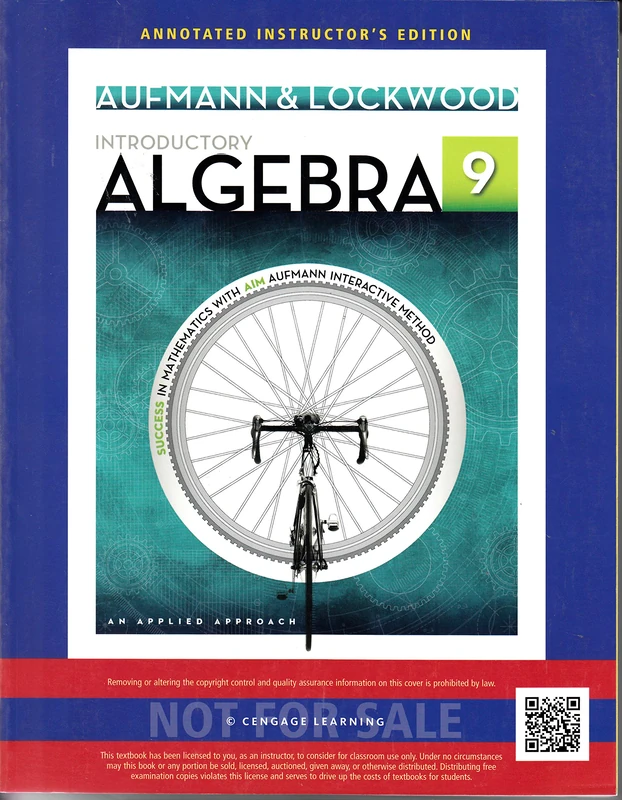 Aie Intro Alg Appl Appr 9e