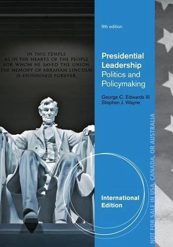 Presidential Leadership: Politics and Policy Making - Image 1