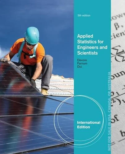 Applied Statistics for Engineers and Scientists, 3E Edition