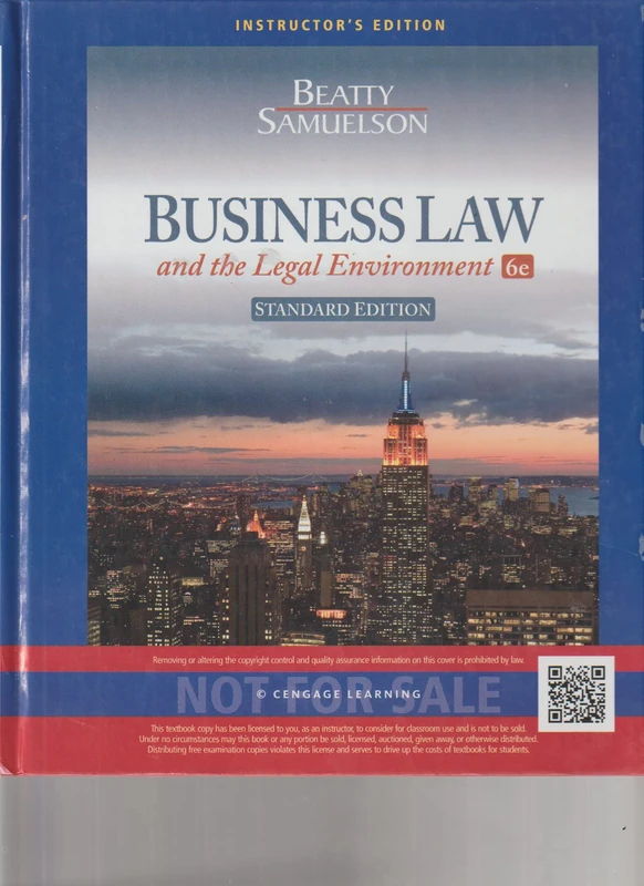 Ie Bus Law Lgl Std 6e