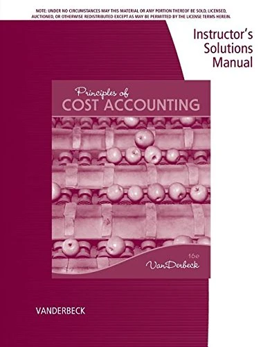 SM Prin Cost Accounting Pod on