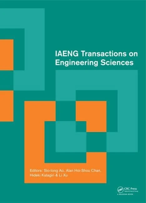 CRC Press IAENG Transactions on Engineering Sciences 2013