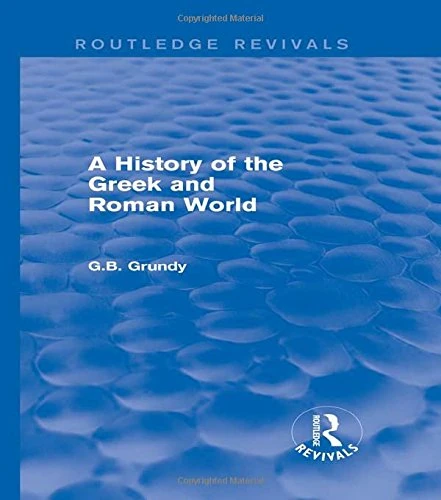 A History of the Greek and Roman World (Routledge Revivals)