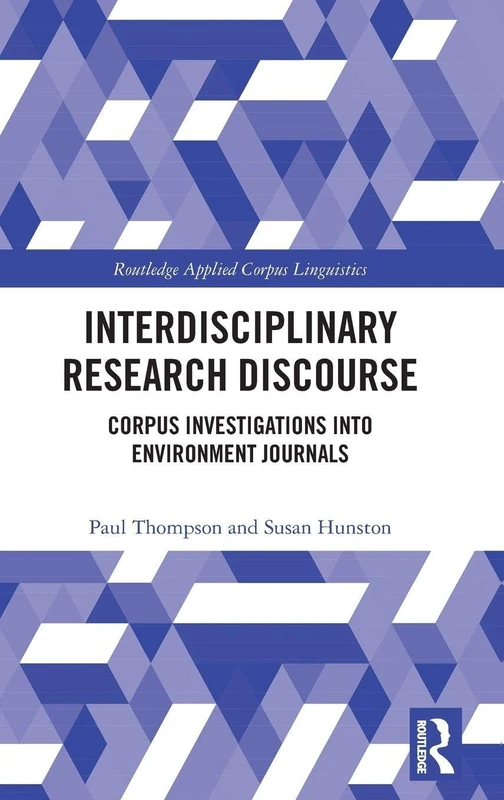 Routledge Interdisciplinary Research Discourse Corpus Book