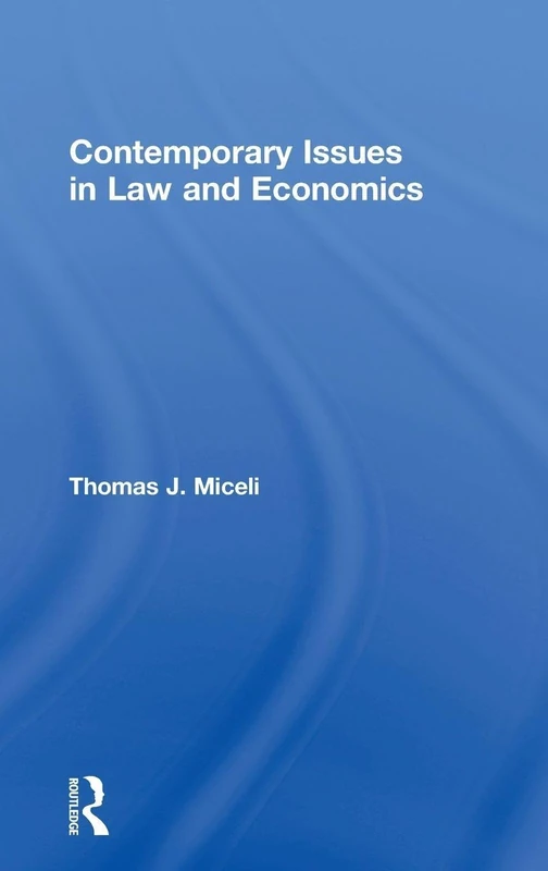 Contemporary Issues in Law and Economics