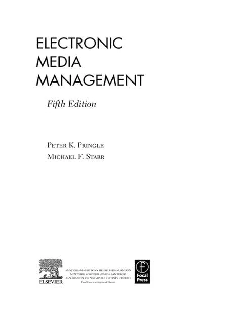 Routledge Electronic Media Management, Revised - 5th Edition