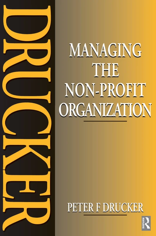 Routledge Managing the Non-Profit Organization Book
