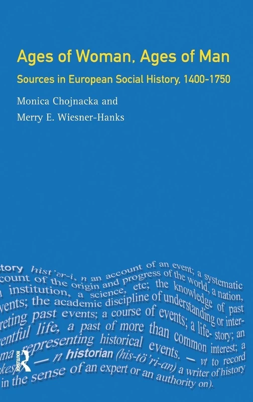 Routledge Ages of Woman, Ages of Man - Social History Book