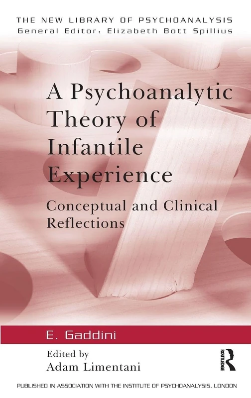 A Psychoanalytic Theory of Infantile Experience: Conceptual and Clinical Reflections (The New Library of Psychoanalysis)