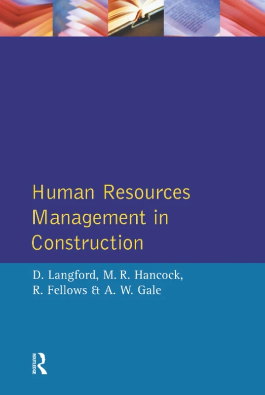 Human Resources Management in Construction (Chartered Institute of Building)