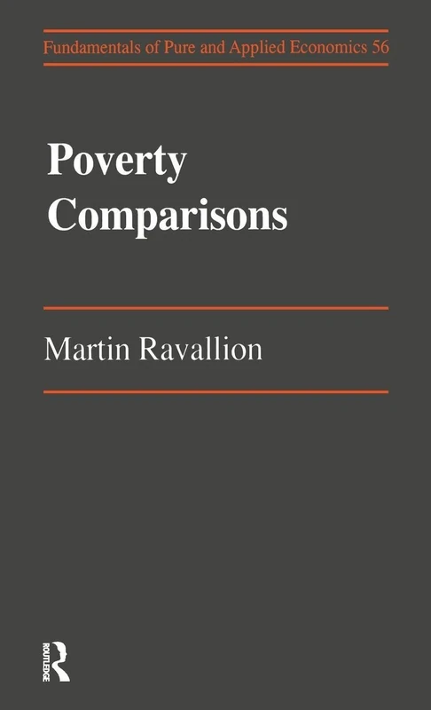 Poverty Comparisons: 56 (Publications Universitaires Europeenes. Serie XIV, Langue Et)