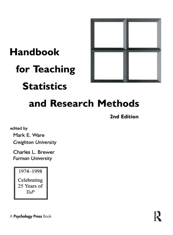 Routledge Handbook for Teaching Statistics and Research Methods