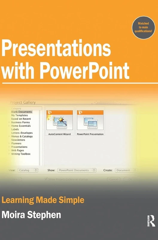 Routledge Presentations with PowerPoint: Learning Made Simple