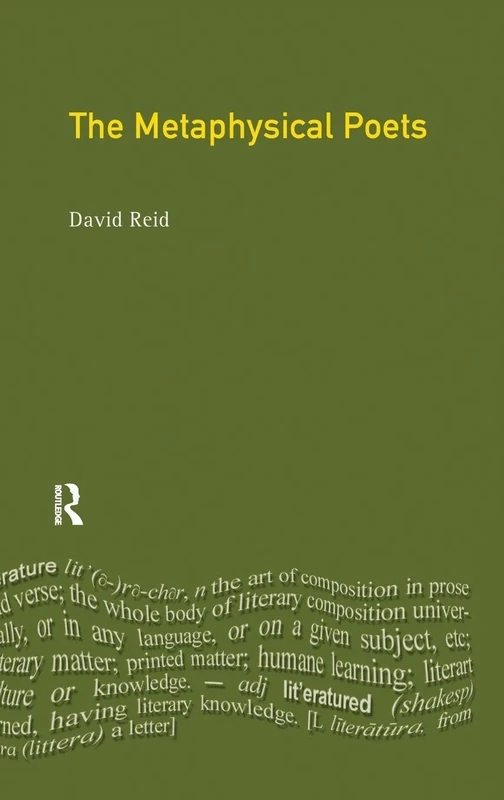 The Metaphysical Poets (Longman Medieval and Renaissance Library)