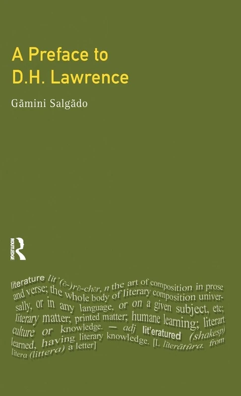 A Preface to Lawrence (Preface Books)