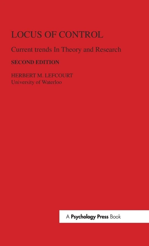 Routledge Locus of Control: Current Trends in Theory & Research