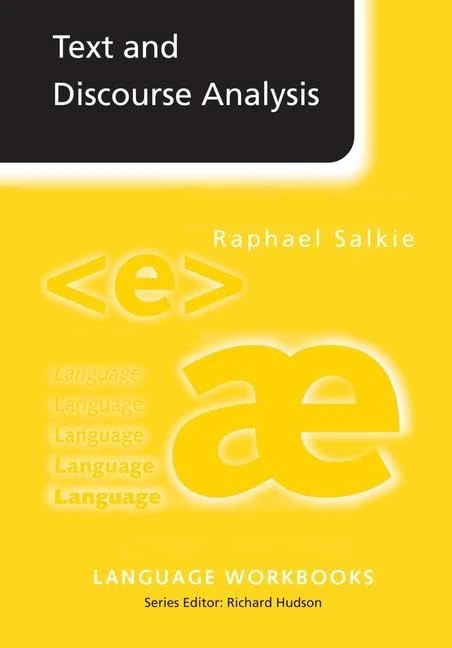 Text and Discourse Analysis (Language Workbooks)