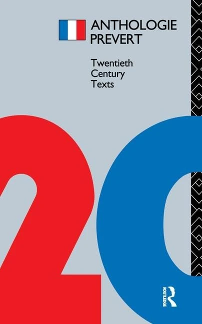 Routledge Anthologie Prevert - French Literature Classic